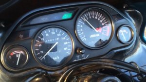 Стандартная работа мотора Kawasaki ZZR-400 N2