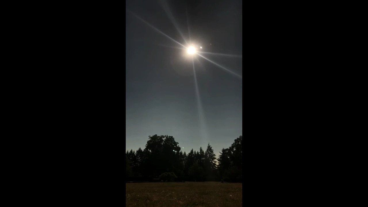 Полное солнечное затмение