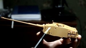 Пластиковая модель танка "Королевский тигр" от компании "Zvezda".(Обновление № 3.)