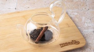 Чай с корицей