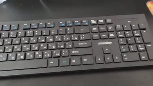 Тест беспроводной клавиатуры Smartbuy SBK-206AG-K