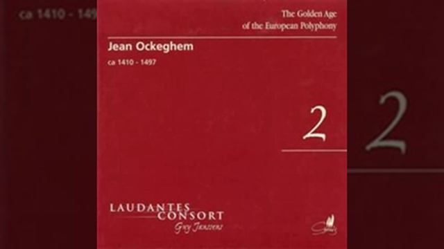 Jean Ockeghem - Motet - Intemerata Dei mater