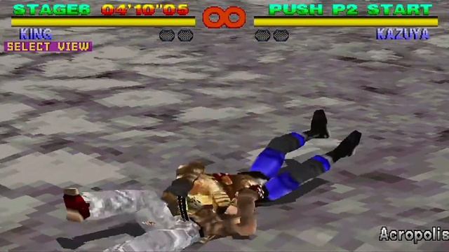 Tekken 1 - King Arcade Mode (PS1) смотреть онлайн