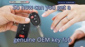 ? Buy A Key Fob Replacement: OEM vs. Aftermarket - Which Should You Choose??