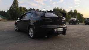 Прямоточный  выхлоп Лансер 10