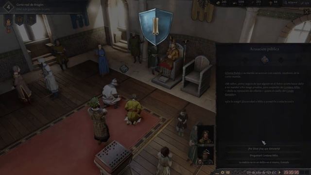 Mis RIVALES se HUNDEN Ep.19 - CRUSADER KINGS 3 GAMEPLAY ESPAÑOL - dlc ROYAL COURT смотреть онлайн