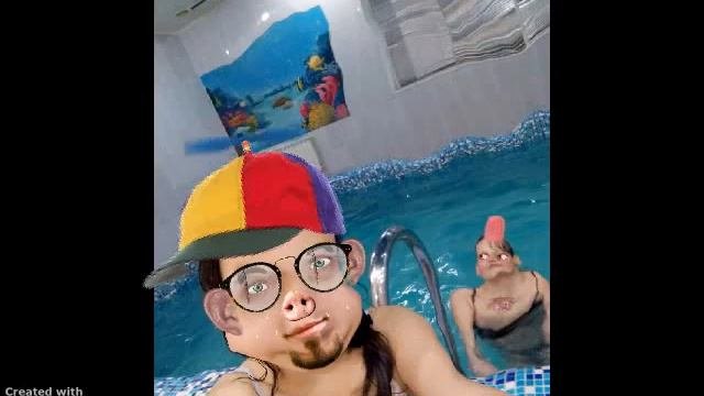 Хачи в сауне