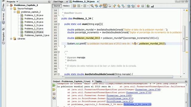 PROBLEMA_2_34 Calculadora de Crecimiento de la Población Mundial смотреть онлайн