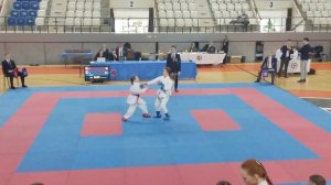 первенство и чемпионат Иркутской области по каратэ (WKF) 2 бой 2023г