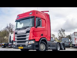 Тягач из Европы. Scania 500 обзор-проход вкруг.