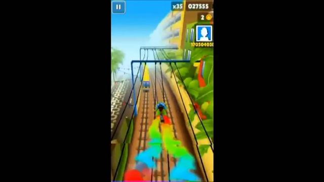 Игра Subway Surfers Rio смотреть онлайн