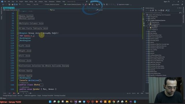 Entity Framework Core #45 - Complex Query Operators | Inner, Left, Right, Full, Cross Joins
