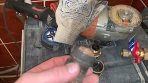 Полотенцесушитель на стальные трубы. (Переустановка)