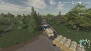 FS19    СПК   Гридино  #29   Прицеп  за  траву .          карта  село  Ягодное .