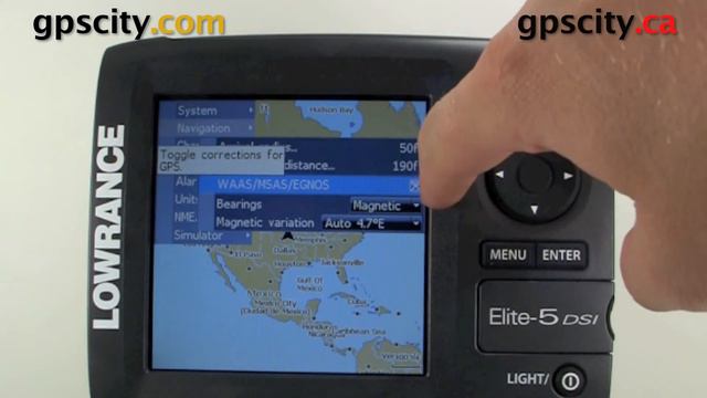 Lowrance Video Manual - Turning on Differential Corrections aka WAAS смотреть онлайн