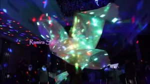 Восточные и современные Танцы со Светодиодными Крыльями