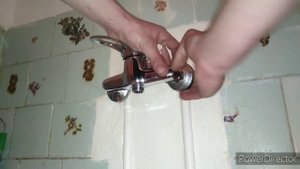 Замена смесителя в ванной комнате.