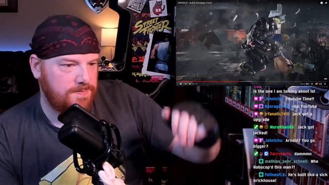 JACK GOT JACKED - Jack 8 Tekken 8 Trailer - Krimson KB Reacts смотреть онлайн