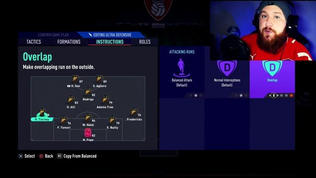 FIFA 21 5212 CUSTOM TACTICS & INSTRUCTIONS - HOW TO DEFEND IN ULTIMATE TEAM BEST DEFENSIVE FORMATIO смотреть онлайн