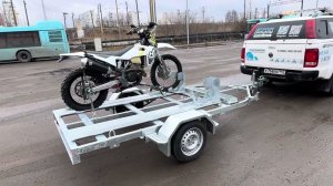 Прицеп для двух мотоциклов «ЛАВ 81012 МОТО»
