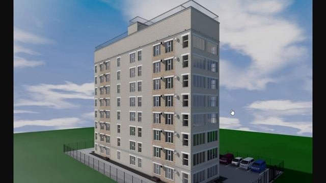 Проект_одноподъездного_узкого_дома_с_квартирами-студиями