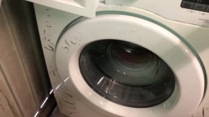 Samsung WF80F5E0W4W ultra unbalanced service mode spin! (Includes dancing jug!)