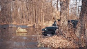 JEEP WRANGLER RUBICON на бездорожье с КВАДРОЦИКЛАМИ