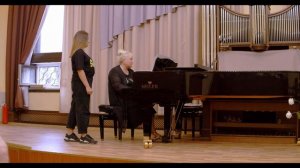 Репетиция Ева Волкова с Лидией Николаевной Скусниченко