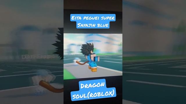 Eita Peguei Super Sayajin Blue | Dragon Soul [ Demo ] (ROBLOX) #26