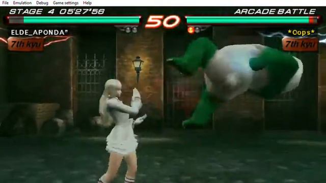 Lili(Me) vs Panda(CPU) - Tekken 6 PPSSPP смотреть онлайн