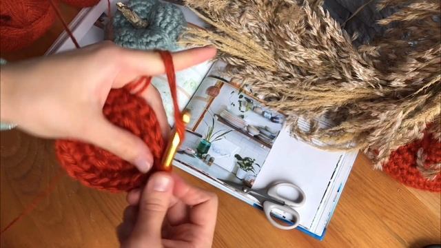 Осенний Декор Комнаты/Вязанная Тыква/ DIY смотреть онлайн