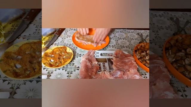 Куриные рулетики с грибами смотреть онлайн