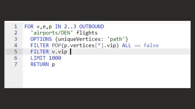ArangoDB 3.5 Feature Introduction - PRUNE