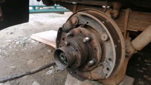 Устанавливаю ХАБ(УАЗ 3303)