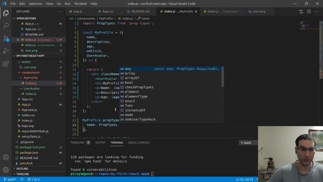 React Crash Course Part 2: Props and PropTypes