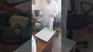 Накрывание стола перевязочной сестры