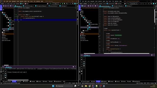Java SocketProgramming Client/Server 001 смотреть онлайн