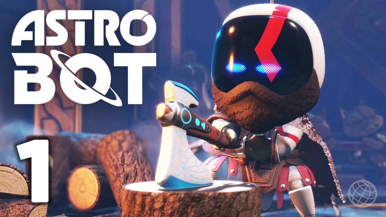 ASTRO BOT прохождение на русском без комментариев часть 1 ➤ PS5 60FPS