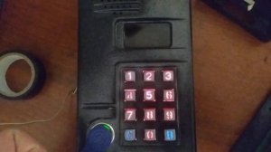 Домофон Метаком МК2003-ТМ4Е. Установка диапозона открытия замка