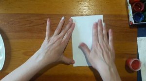 Рисуем бабочку в технике Монотипия