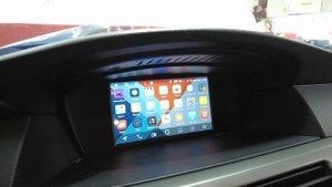 Установка магнитолы Android + камера на BMW E60 2005 год