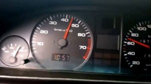 Audi 100 C3 2.0 разгон 0-100