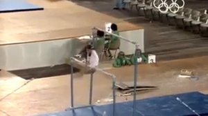 Soviet gymnast Olga Korbut stunned everyone with a move that is now known as the "Korbut flip"