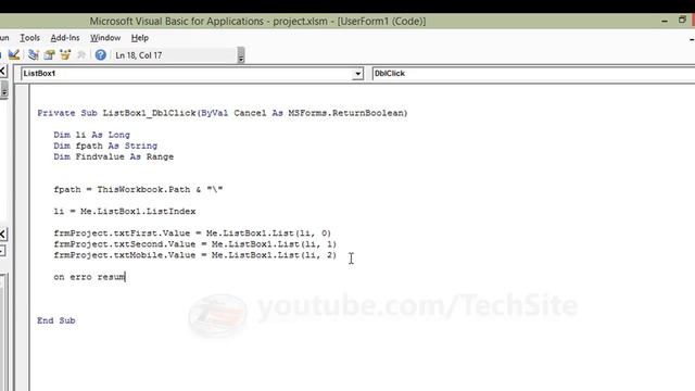 Add, Next, Prev and Search buttons in VBA || Lesson 9