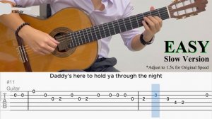 Mockingbird by Eminem (EASY Guitar Tab)