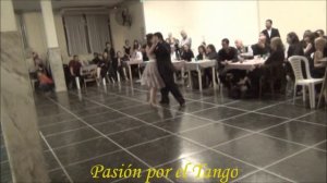 SILVINA VALZ y FERNANDO GALERA Bailando MILONGA BRAVA en FLOREAL MILONGA