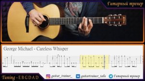George Michael - Careless Whisper I Fingerstyle Guitar Lesson
