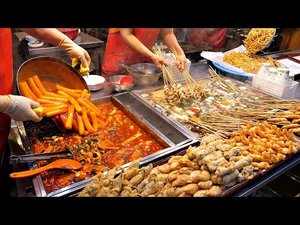 №1 Tteokbokki в Пусане, Корея! Вся семья с энтузиазмом готовит. / Корейская еда