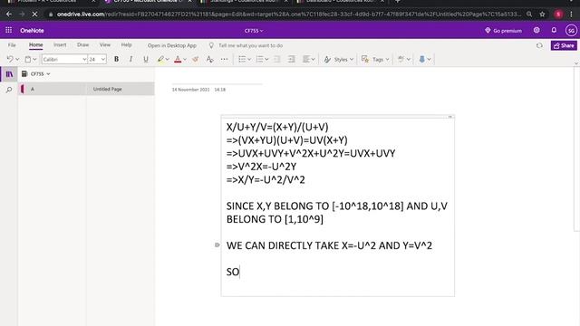 1589A Mathematical Addition||Codeforces Round #755(Div. 2 Technocup 2022 Elimination Round 2)||Math смотреть онлайн