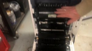 Replace Xerox VersaLink B605 fuser module.